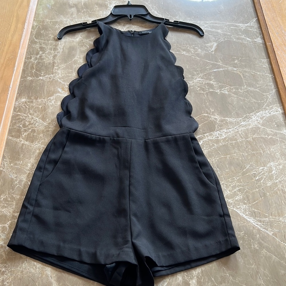 Endless Rose black romper